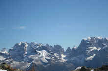 Dolomiti di Brenta viste dalla Paganella